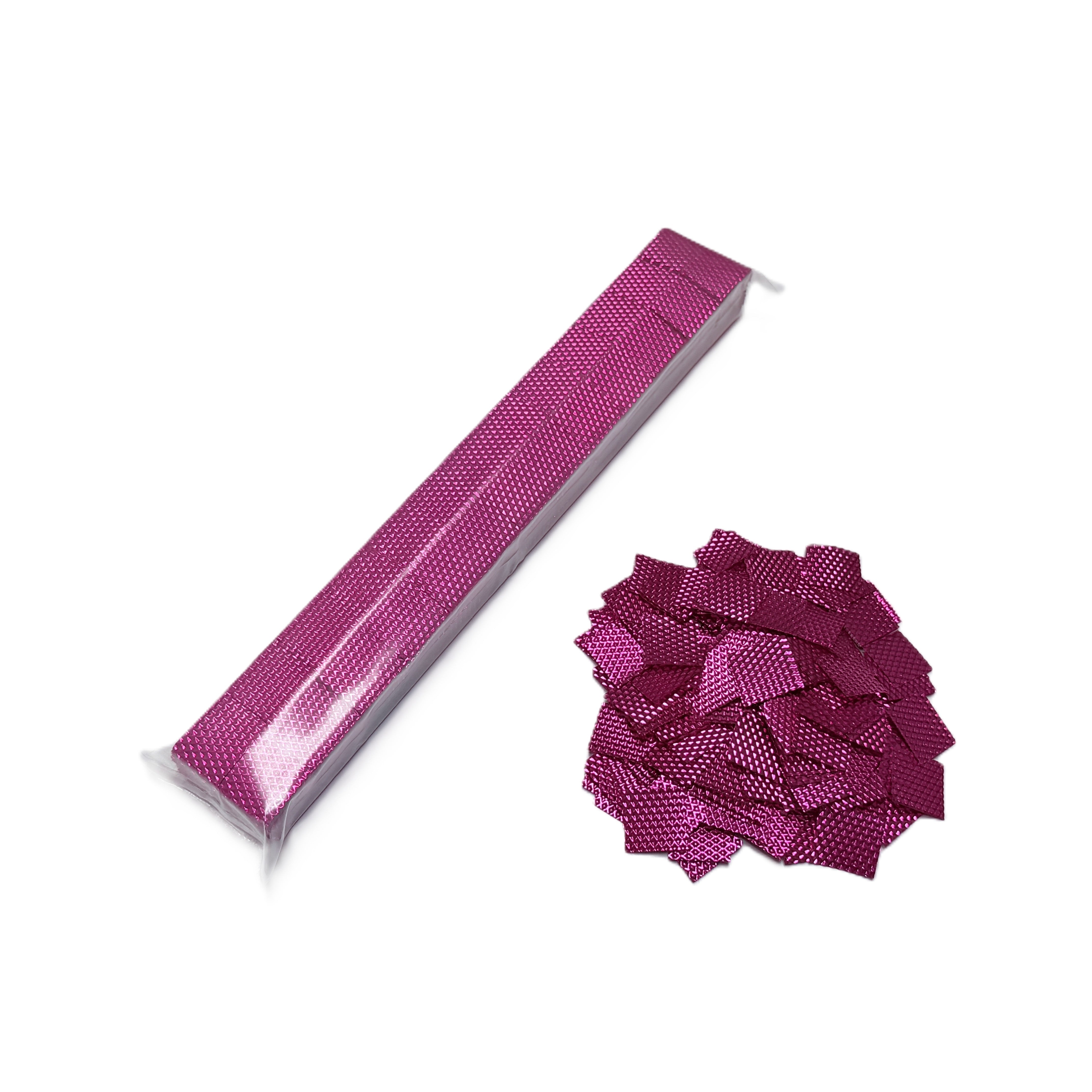 1" x 10" Technoflek™ .25" Squares Confetti Sleeve