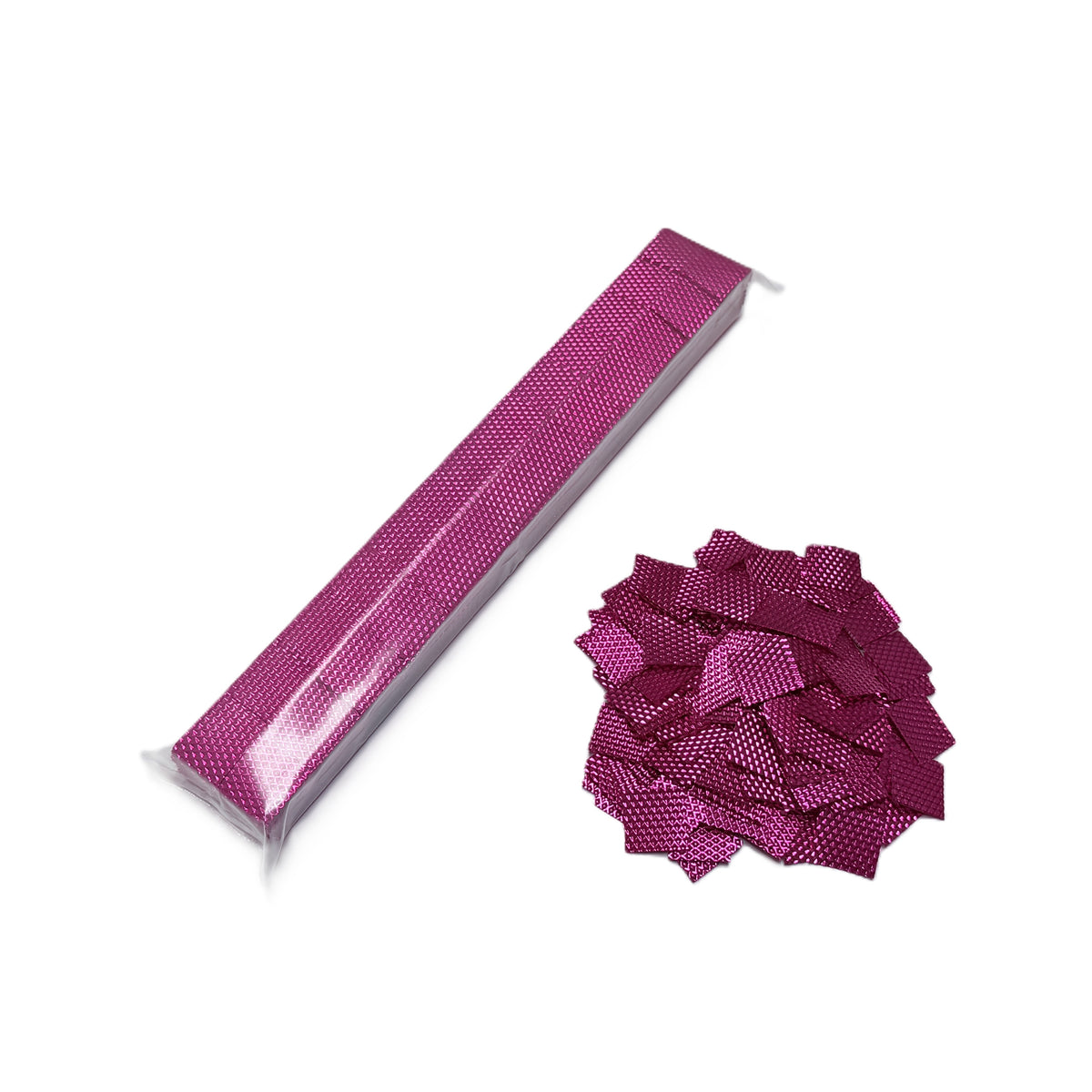 2" x 10" Technoflek™ .75" Squares Confetti Sleeve