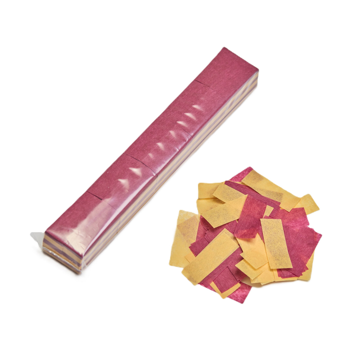 2" x 10" Tissue Rectangle Confetti Sleeve