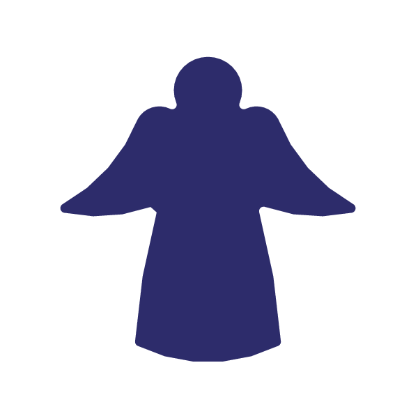 Die Cut Shape: Angel Small