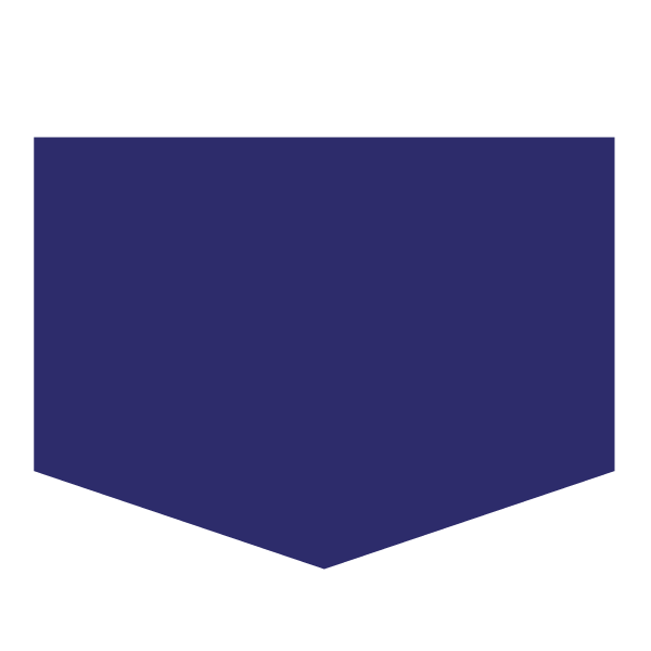 Die Cut Shape: Chevron