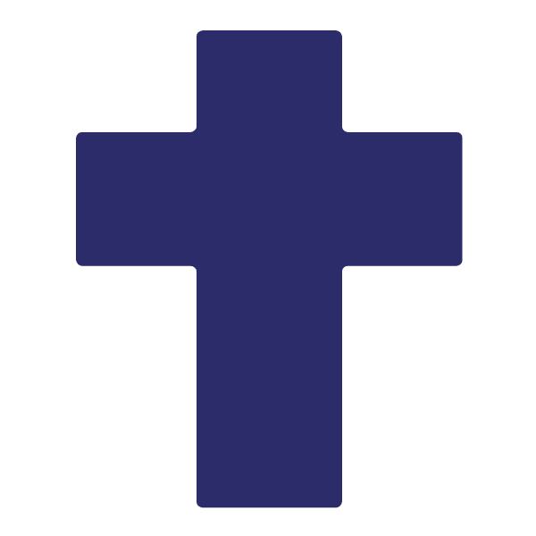 Die Cut Shape: Cross