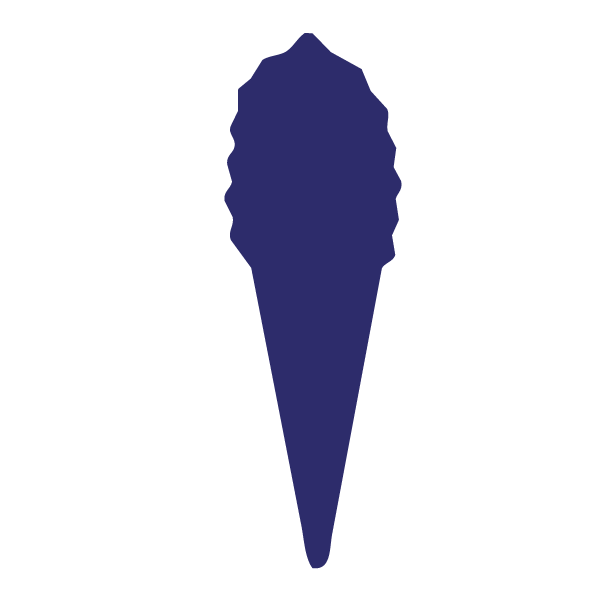 Die Cut Shape: Ice Cream Cone