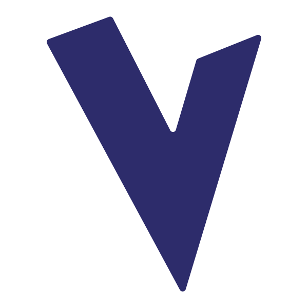 Die Cut Shape: Letter “V”