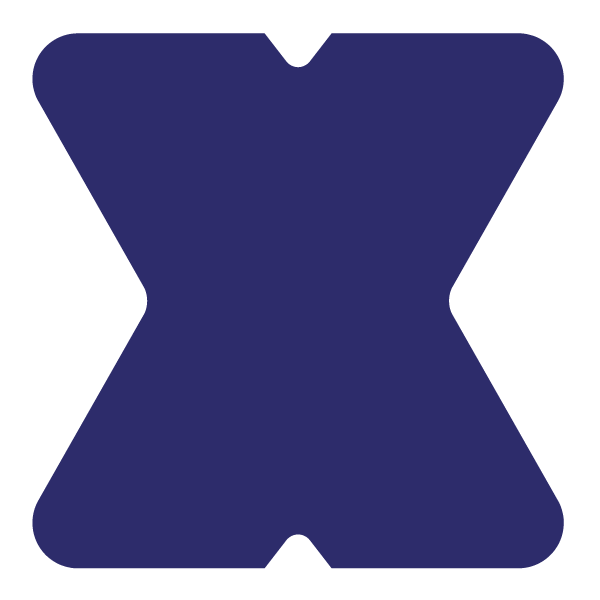 Die Cut Shape: Letter “X” #1