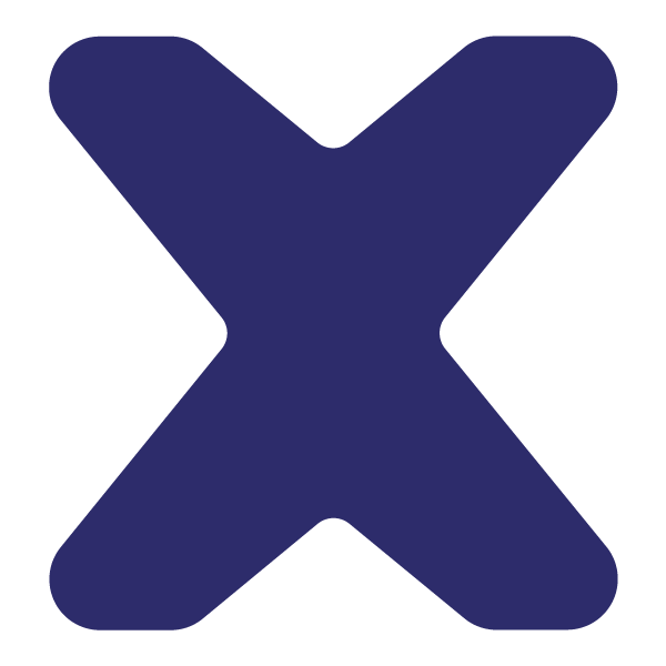 Die Cut Shape: Letter “X” #2