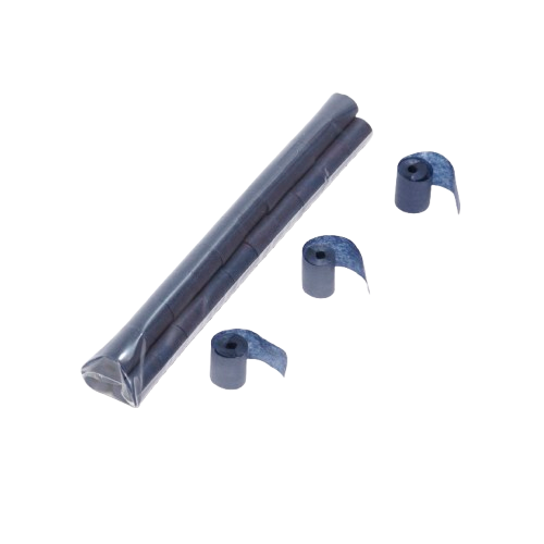 2" x 10" Single Rolled Tissue Streamer Sleeve: 1" wide