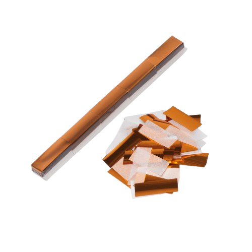 1" x 10" Metallic & Tissue Rectangle Confetti Sleeve