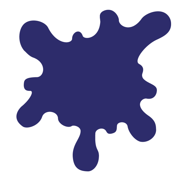 Die Cut Shape: Paint Splotch