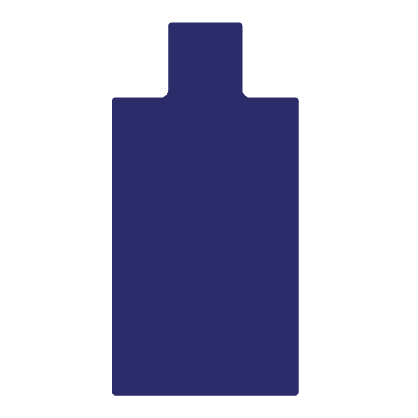 Die Cut Shape: Perfume Bottle