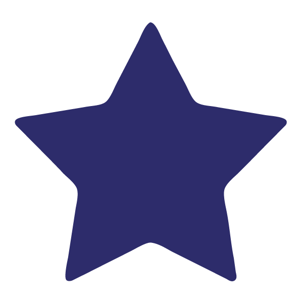 Die Cut Shape: Star - Pointed
