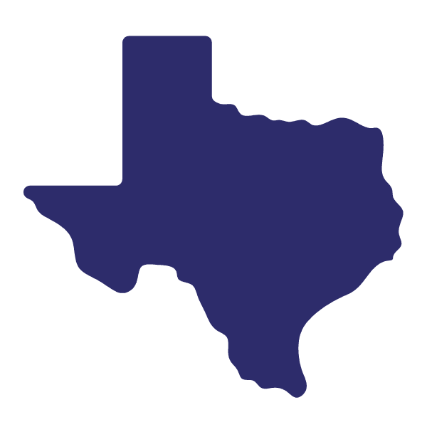 Die Cut Shape: State of Texas