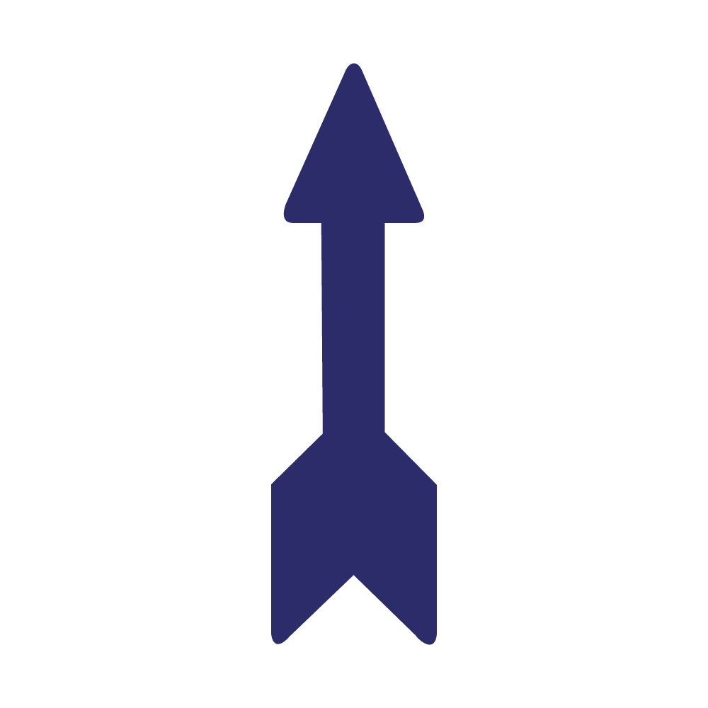 Die Cut Shape: Arrow