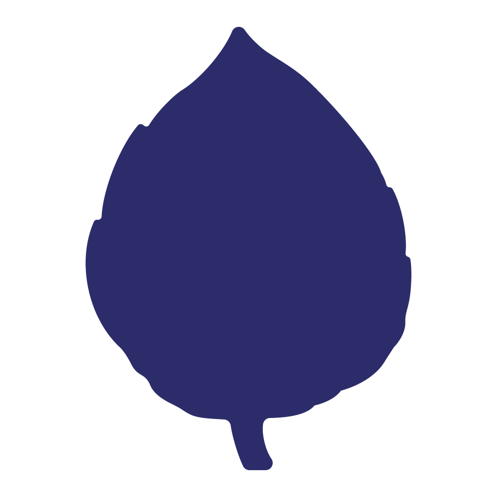 Die Cut Shape: Aspen Leaf