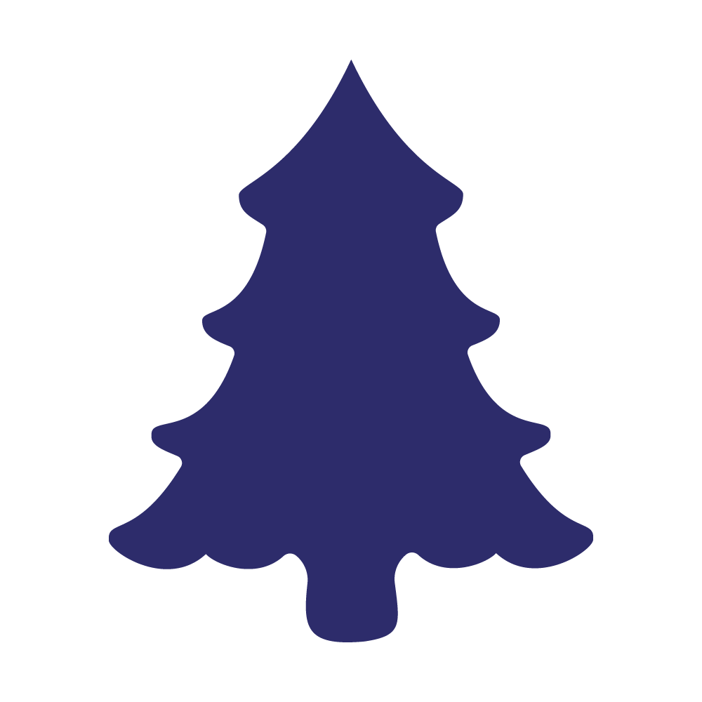 Die Cut Shape: Christmas Tree