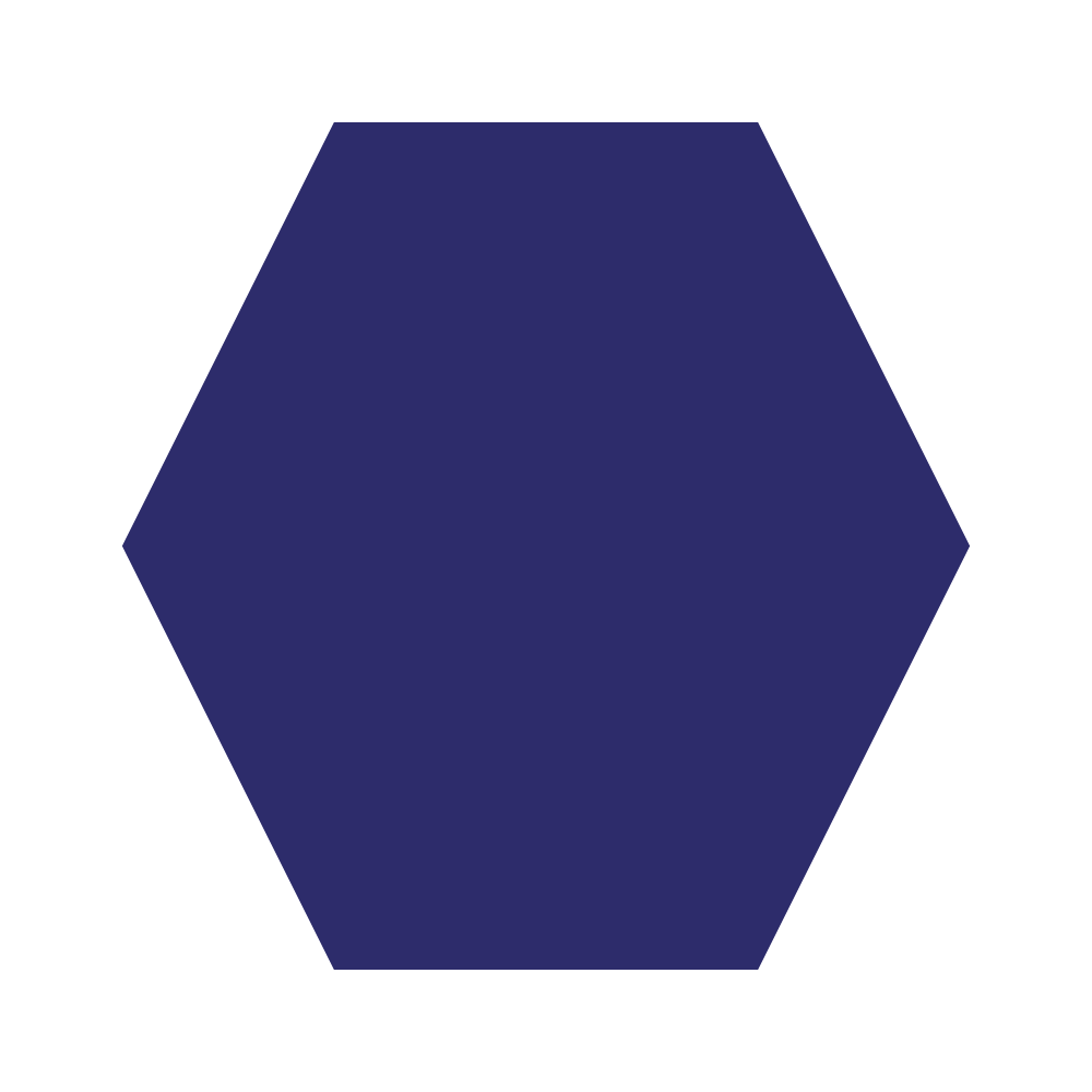 Die Cut Shape: Hexagon 3