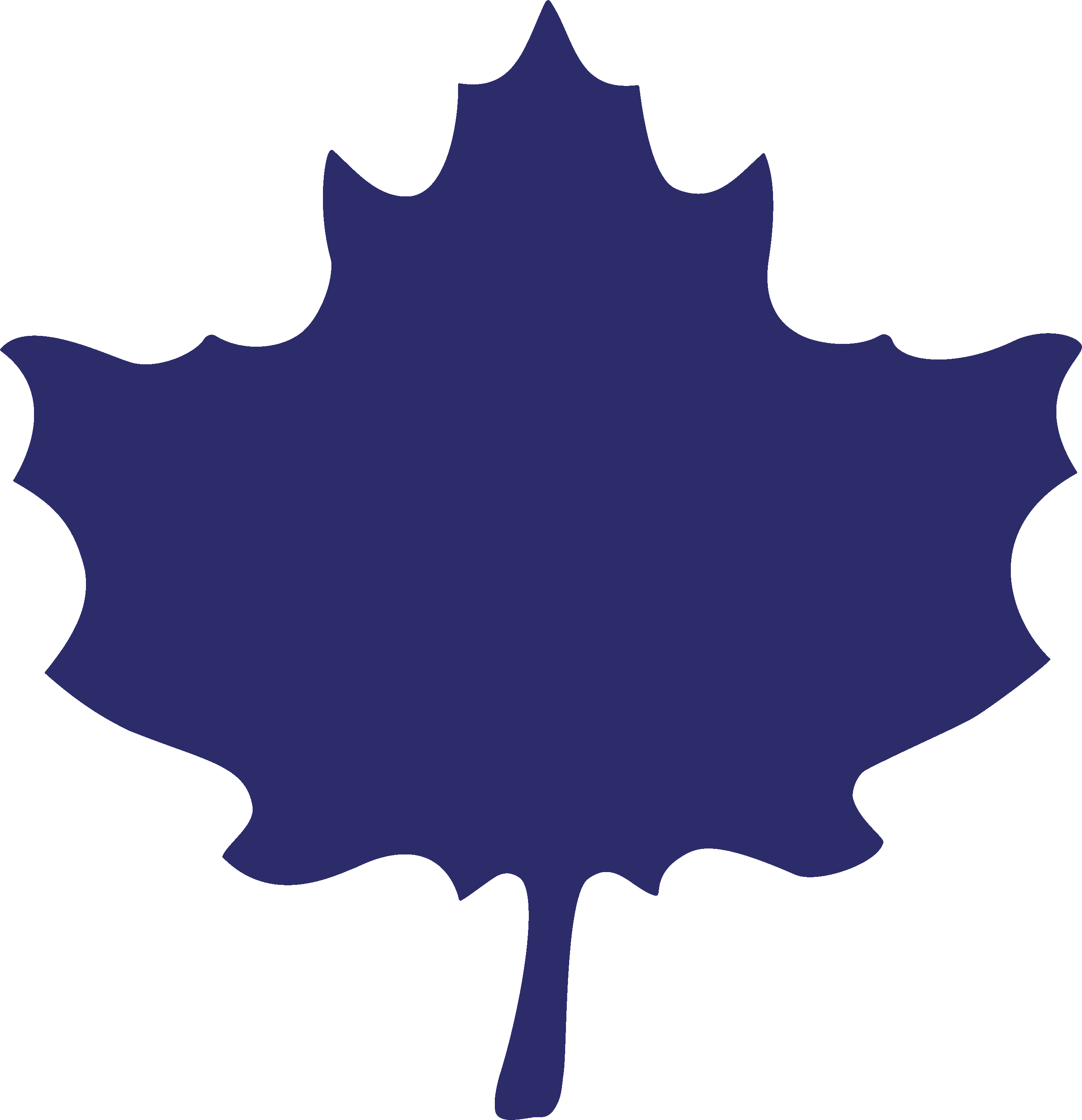 Die Cut Shape: Maple Leaf - Large