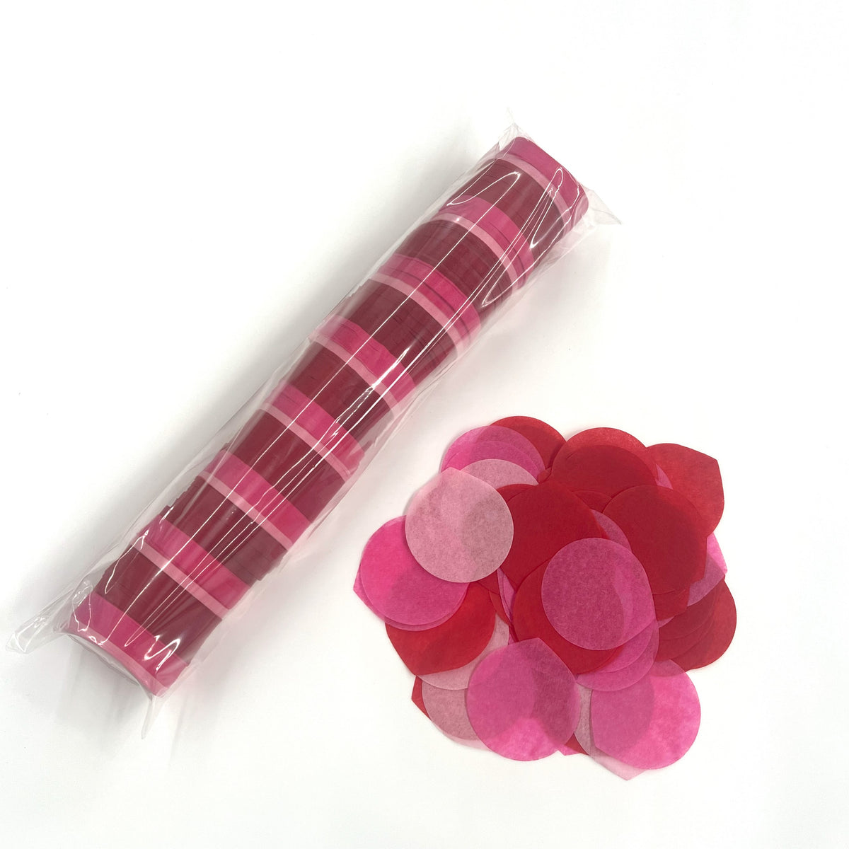 2" x 10" Tissue Specialty Die Cut Confetti Sleeve