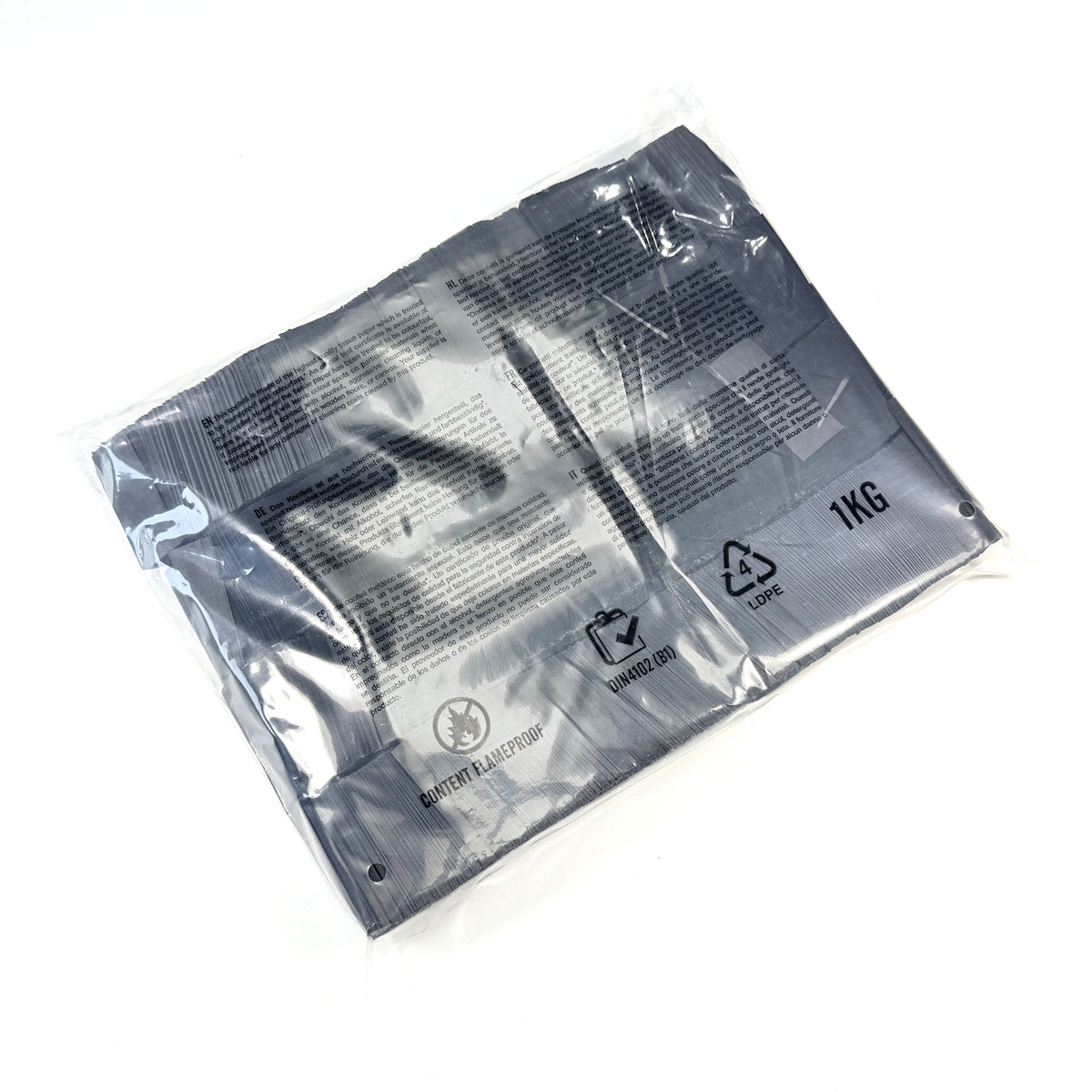1 kg Bulk Tissue Rectangle Confetti