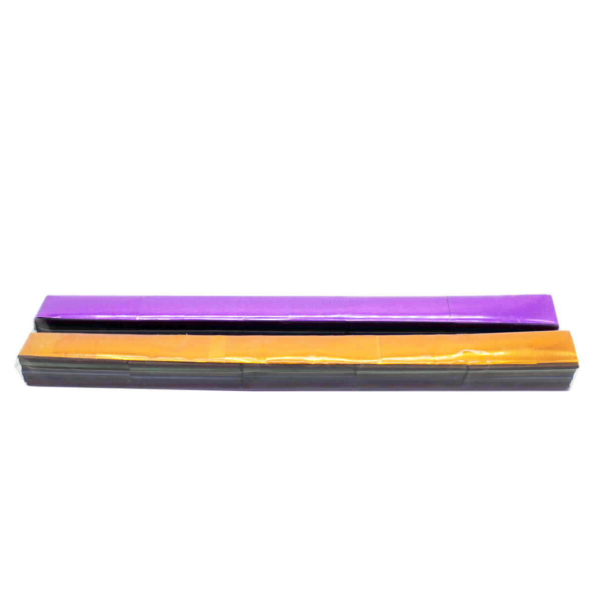 1" x 10" Metallic Rectangle Confetti Sleeve