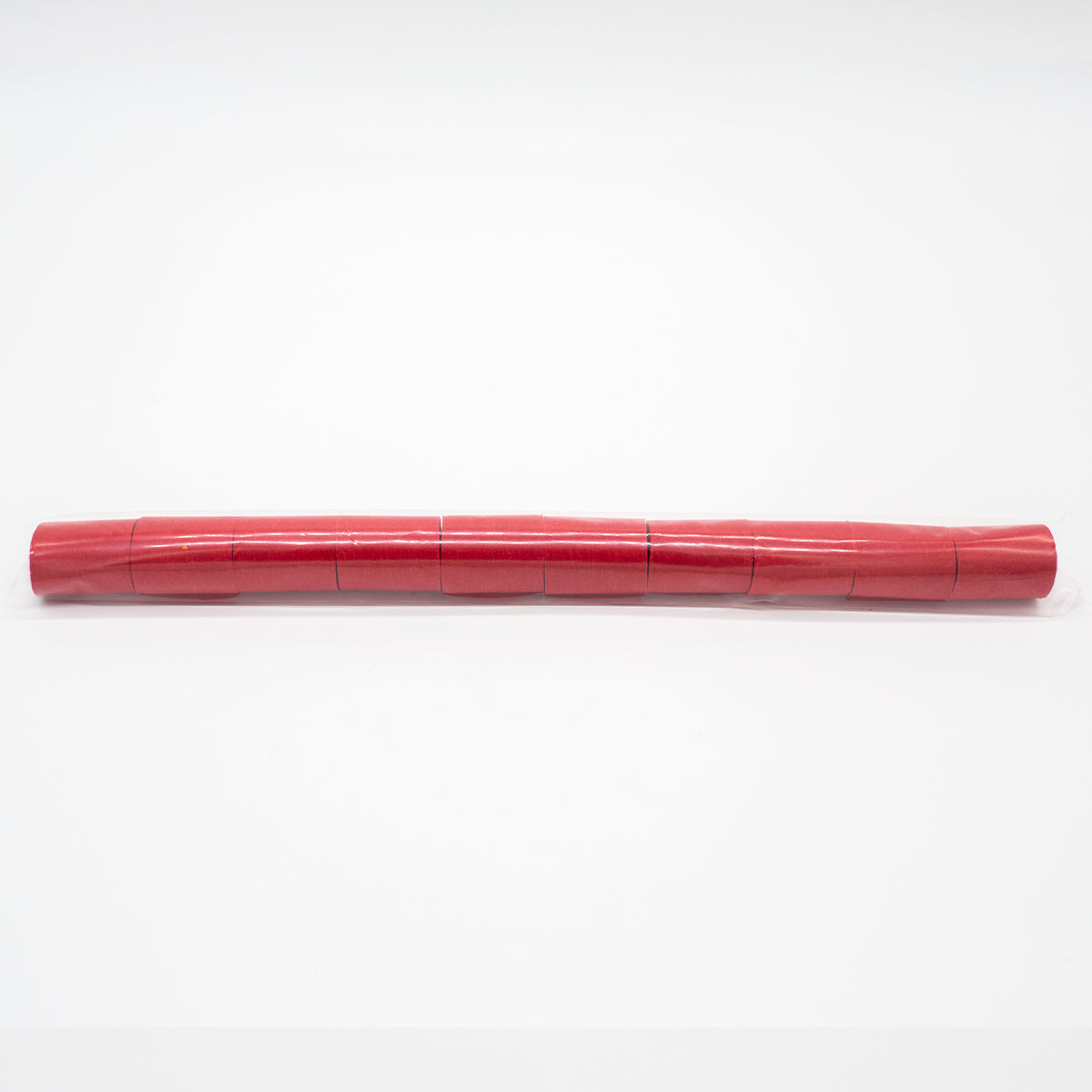 1" x 10" Single Rolled Tissue Streamer Sleeve: 1" wide