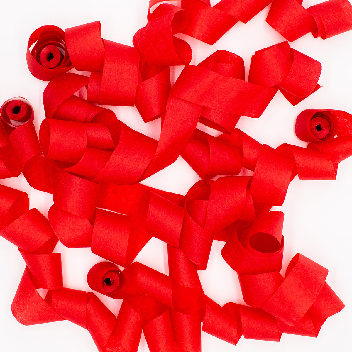 1" x 10" Single Rolled Tissue Streamer Sleeve: 1" wide