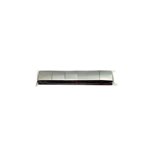 2" x 10" Metallic 1.75" Squares Confetti Sleeve