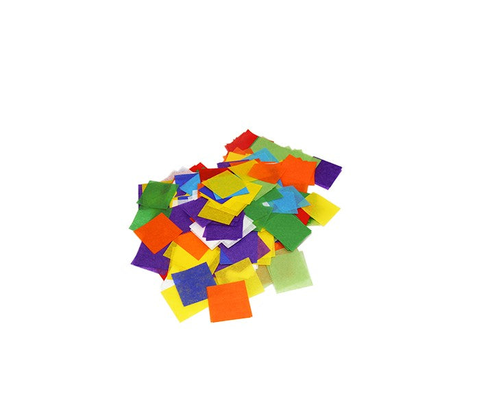 Pounds Bulk Tissue Square Confetti: 1" and larger