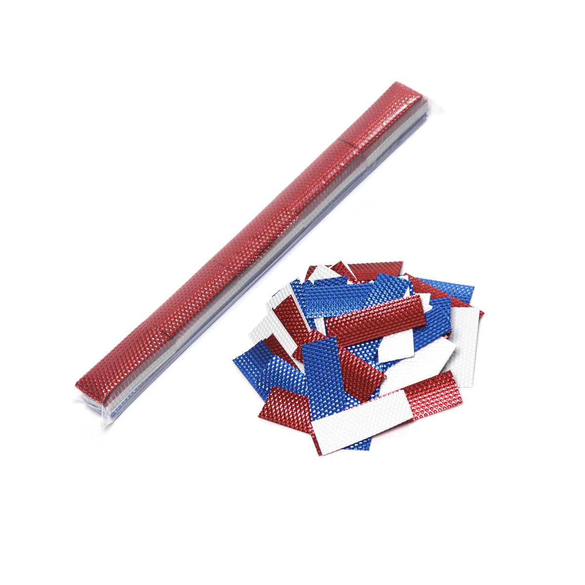 1" x 10" Technoflek™ Rectangle Confetti Sleeve