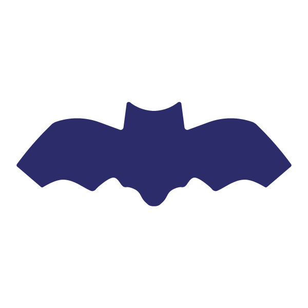Die Cut Shape: Bat Large