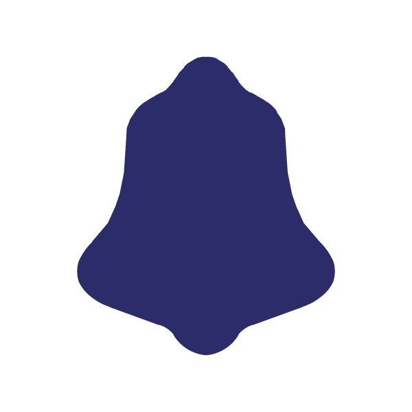 Die Cut Shape: Bell