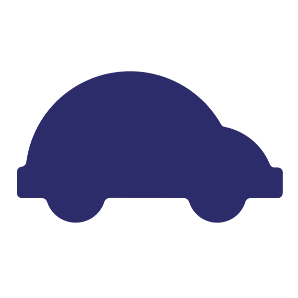 Die Cut Shape: Car