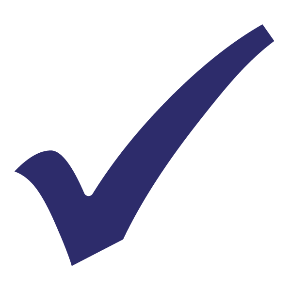 Die Cut Shape: Checkmark