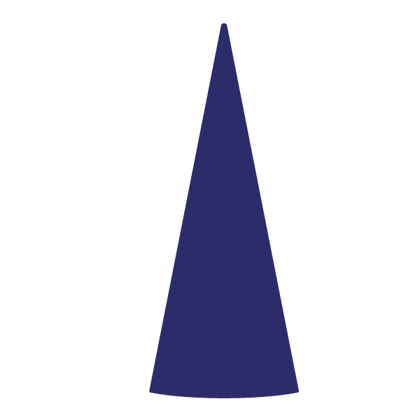 Die Cut Shape: Cone