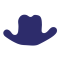 Die Cut Shape: Cowboy Hat