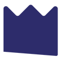Die Cut Shape: Crown “King Style”