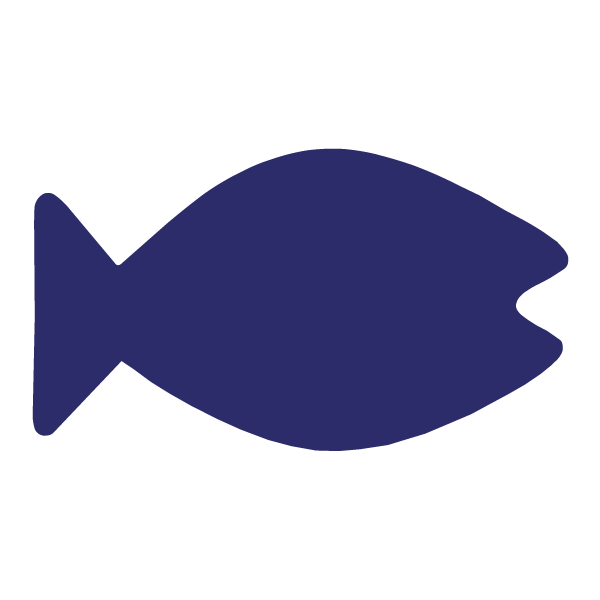 Die Cut Shape: Fish