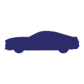 Die Cut Shape: Ford Mustang