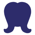 Die Cut Shape: Hair A