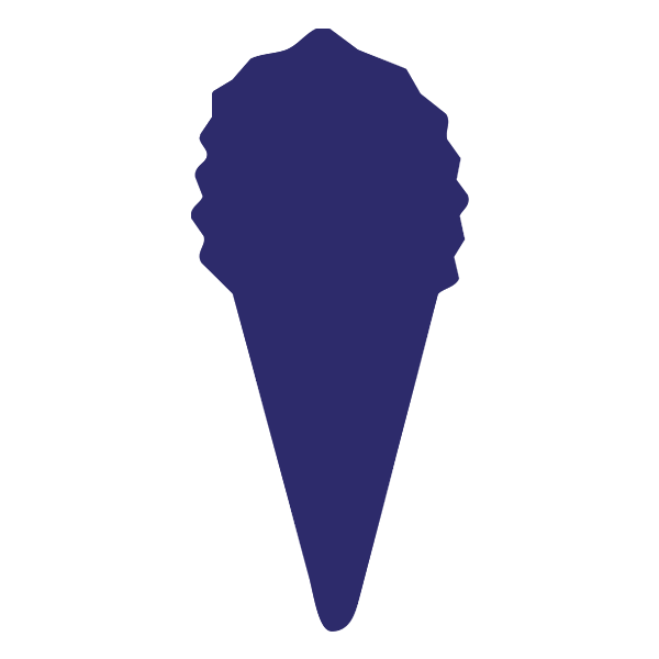 Die Cut Shape: Ice Cream Cone 2