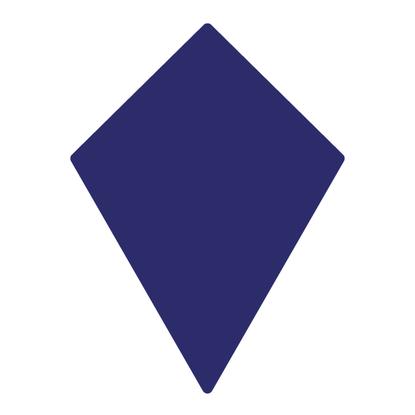 Die Cut Shape: Kite