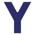 Die Cut Shape: Letter “Y”