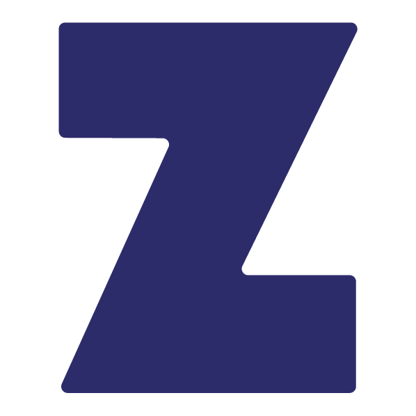 Die Cut Shape: Letter “Z”