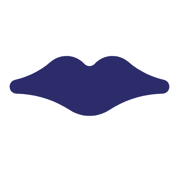 Die Cut Shape: Lips