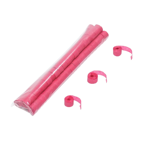 2" x 10" Single Rolled Tissue Streamer Sleeve: .5" wide