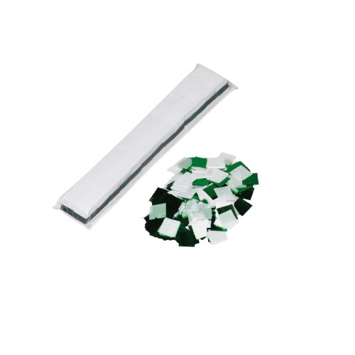 2" x 10" Metallic & Tissue .75" Squares Confetti Sleeve