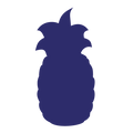 Die Cut Shape: Pineapple