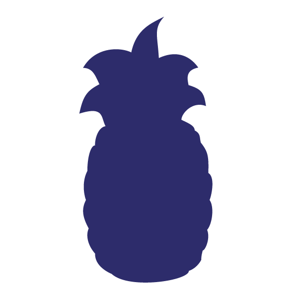 Die Cut Shape: Pineapple