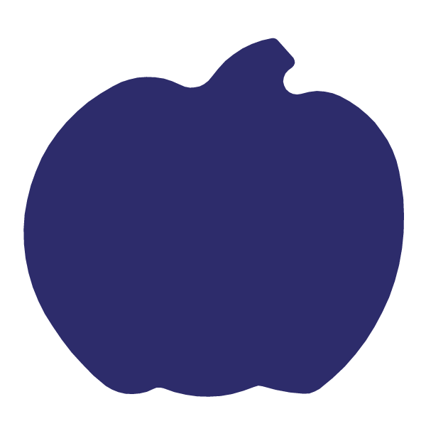 Die Cut Shape: Pumpkin