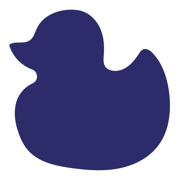 Die Cut Shape: Rubber Ducky